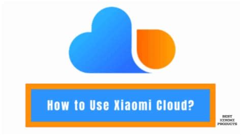 Xiaomi Cloud.